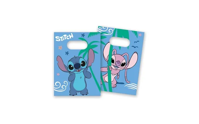 Stitch & Angel Papirposer - 4 Stk