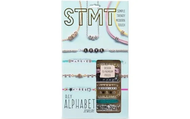 Stmt Diy Alphabet Jewelry