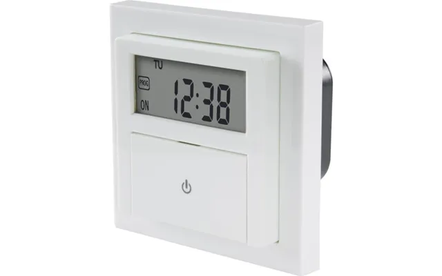 Sygonix Sy-4504968 Indbygnings-ur Digital Ugetidsur 1800 W Nedtælling - Inkl