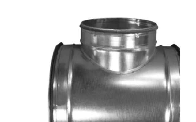 T-stykke Ø400.ø160 - Tpr-400-160 Nippel Nippel Galvaniseret