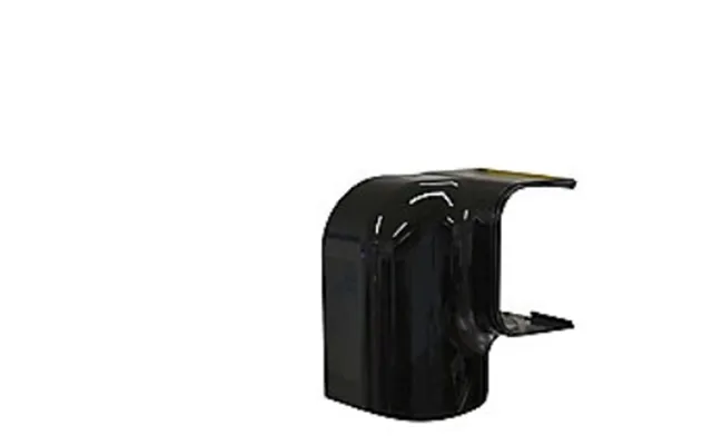 T75-s Højre Rotation - 78x58 Mm, Sort Ral 9005, 90 Gr.