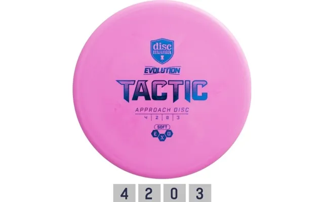 Tactic Diskolf Spike Disk Midrange Driver Soft Exo Evolution Pink