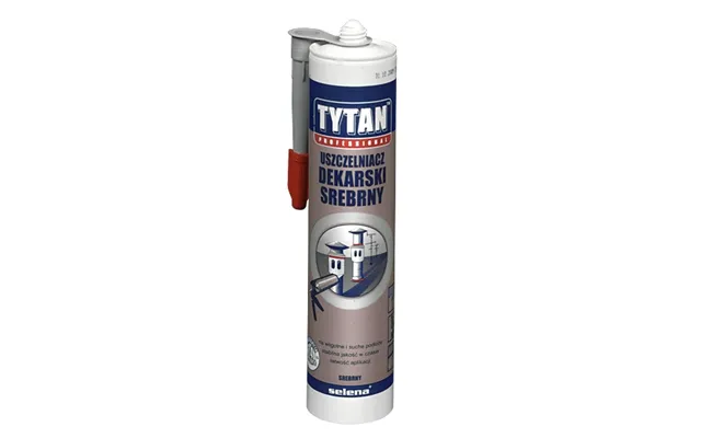 Tagtætningsmasse 310 Ml Titan Sølv