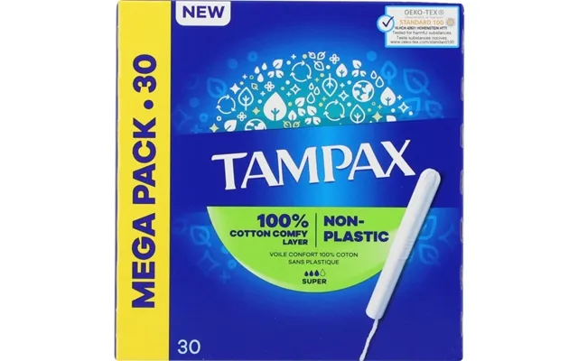 Tampon, Tampax, Super - 30 Stk. Pakke