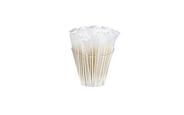 Tandstik 65 Mm Spids I Begge Ender Enkeltpakket Træ I Cellofan,25 Pk X 1000 Stk Krt