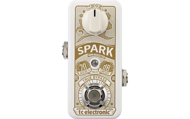 Tc Electronic Spark Mini Effektpedal - Hvid