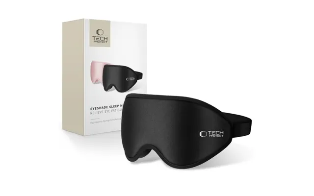 Tech-protect Eyeshade Sleep Mask Matte Black