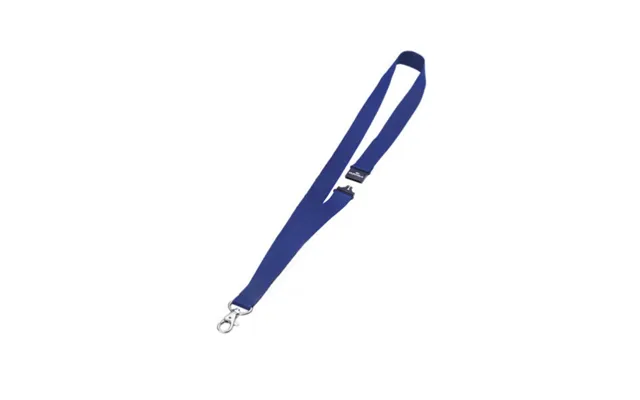 Tekstilhalsbånd Durable 20 Mm Blå Keyhanger