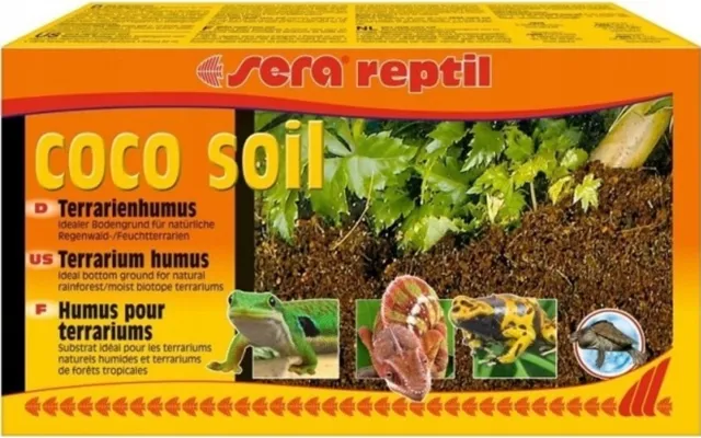 Terrariesubstrat Reptil Coco Jord - 640g
