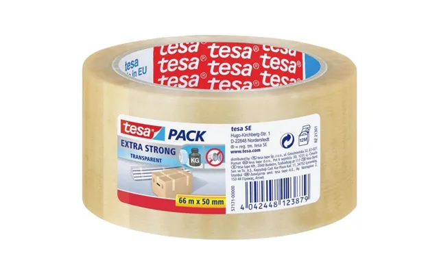 Tesa 57171-00000-04 Tape Tesapack Transparent L X B 66 M X 50 Mm 1 Stk