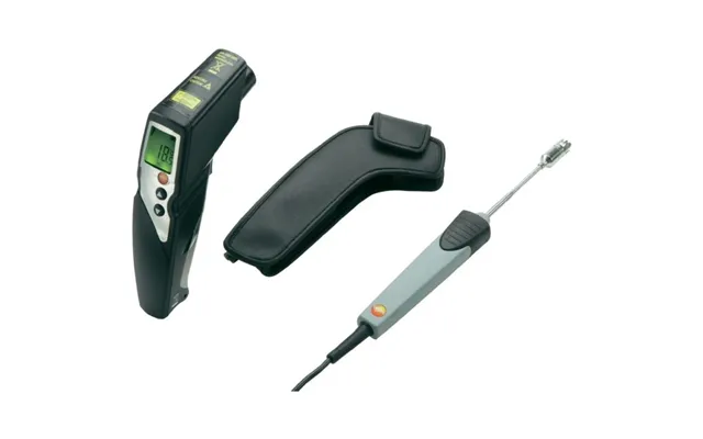 Testo 830 T4 Set Infrarødt Termometer Optik Termometer 30 1 -30 - 400 C Kontaktmåling