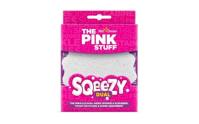 The Pink Stu Double-sided Sponge The Pink Stuff