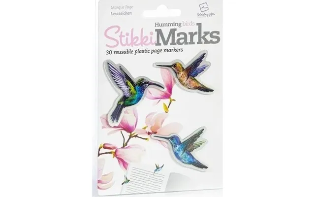 Thinking Gifts Stikkimarks Bogmærker Hummingbirds Kolibrier