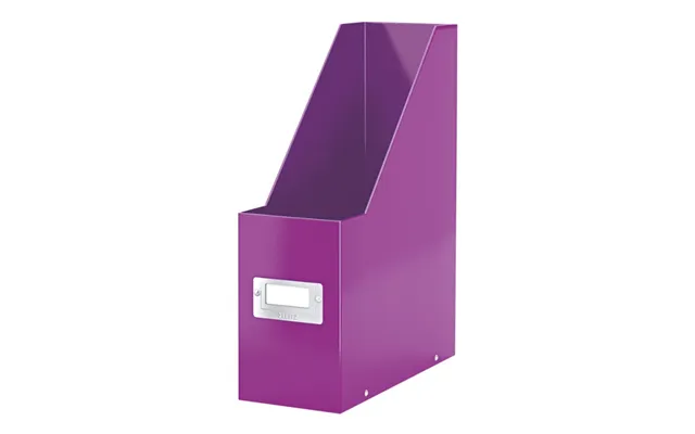 Tidsskriftsamler Click & Store Wow Lilla