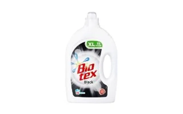 Tøjvask Flydende Bio-tex Black 1750ml Med Parfume Uden Blegemiddel Optisk Hvidt,5 Dnk X 1750 Ml Krt