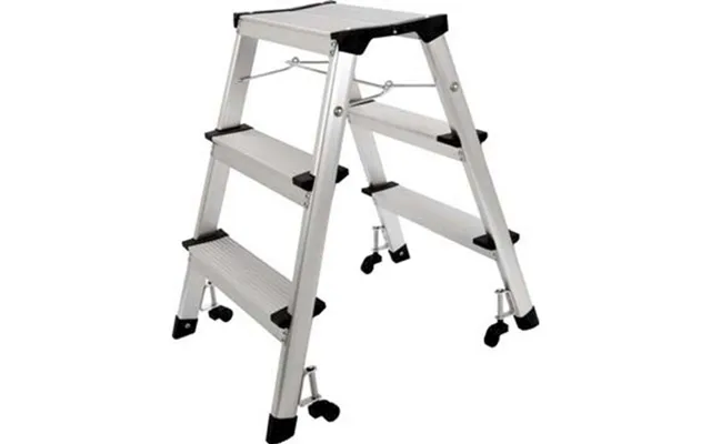 Trappestige Twin Mini Med 3 Trin - 4 Hjul