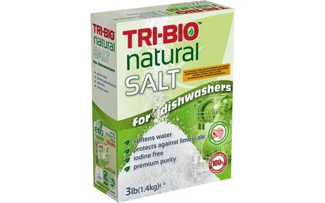 Tri-bio Natural Opvaskesalt 1,4 Kg Trb04338