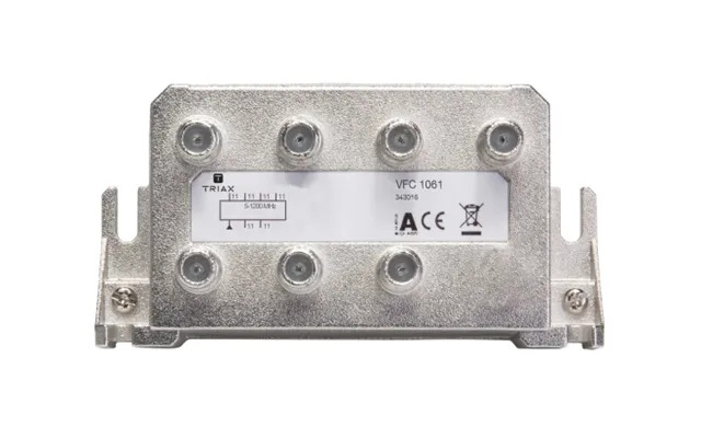 Triax Vfc 1061, Kabelfordeler, 75 Ohm O , 5 - 1218 Mhz, 1 Stk, F-type, 135 Mm