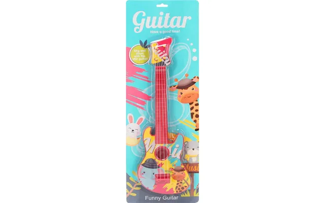 Trifox Farverig Guitar Legetøjsdyr 39 Cm 1 Stk