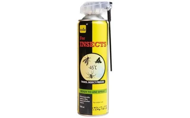 Trinol Insekt Frostspray 500ml - Effekt Med -45gr. Alle Krybende Insekter