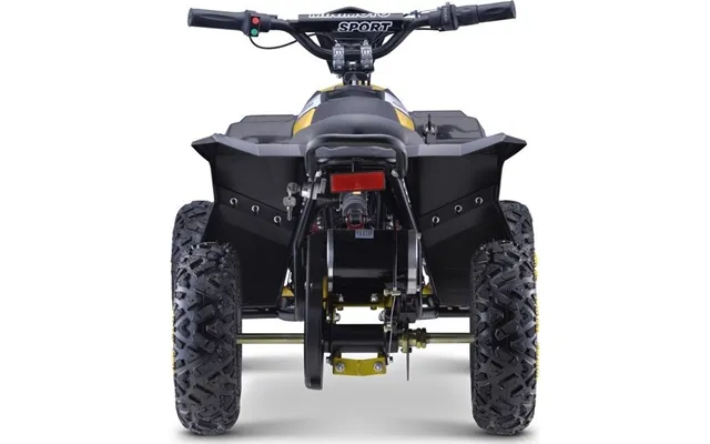 Triton Quad Hiperfect På Batteri - Gul 35 Km T Børsteløs Motor 1000w Oppustelige Hjul Sædejustering