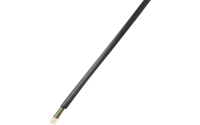 Tru Components 1564535 Telefonkabel 6 X 0.08 Mm Sort 50 M