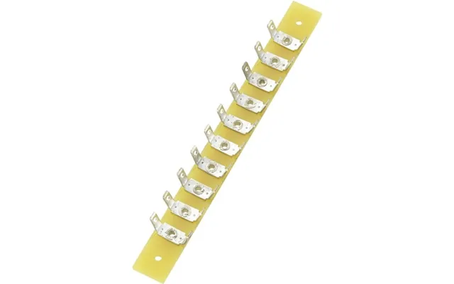 Tru Components Loddeliste Enkeltrække Samlet Antal Poler 10 Epoxyd L X B X H 100 X 10 X 1