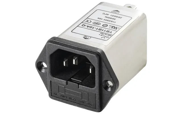 Tru Components Tc-10101436 Strømfilter Med Iec-tilslutning 250 V Ac 10 A 0