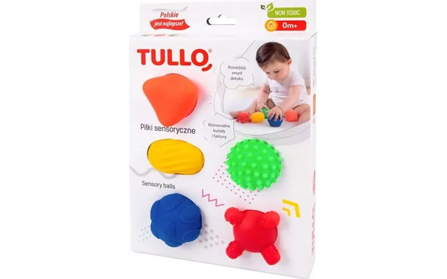 Tullo Sensoriske Bolde 5 Stk. 0m Tullo