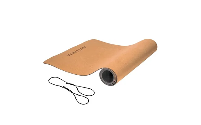 Tunturi Yogamåtte Tunturi Cork,183x61x0,4 Cm - Beige
