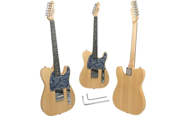 V-tone El-guitar 4 4 Telecaster 39 Med Unbrakonøglesæt
