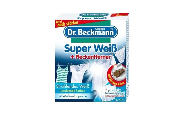 Vaskeblegemiddel Dr.beckmann Laundry Bleacher Super White - 2x40 G