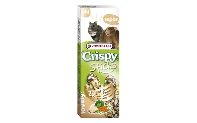 Versele-laga Sticks Hamsters-rats Rice & Vegetables - Snack