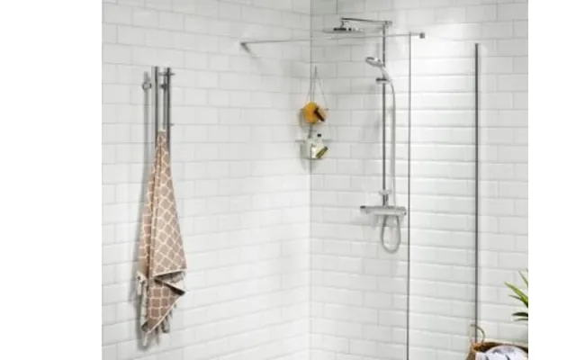 Vetro 80 Cm Brusevæg - 6 Mm Klart Hærdet Glas
