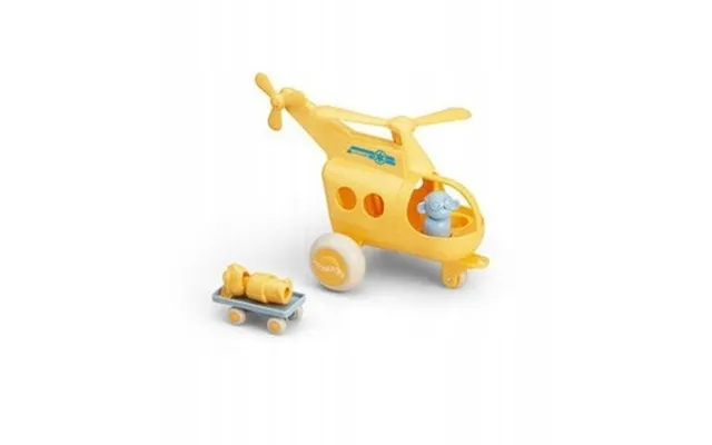 Viking Toys Re-line Jumbo-helikopter Ambulancetårn M. 2 Figurer 28 Cm