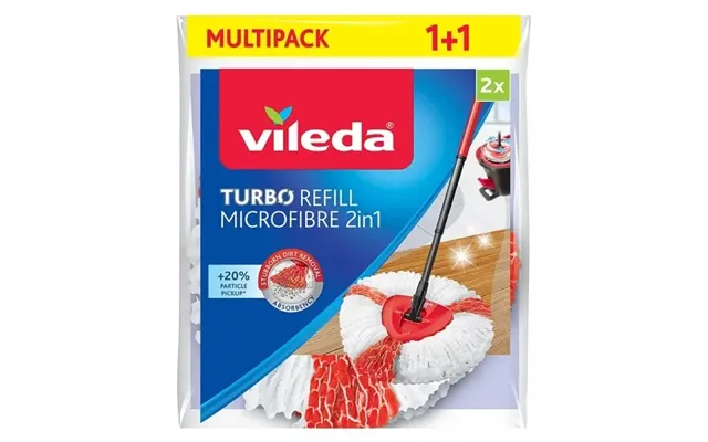 Vileda Turbo 2in1 Rotationsmoppe Refill 2 Stk.