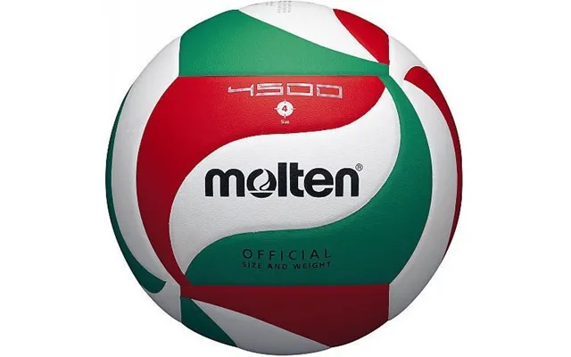 Volleyball Molten V4m4500 Hvid-rød-grøn 4