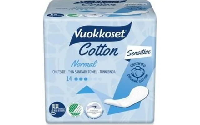 Vuokkoset Cotton Normale Bind Uden Vinger Sensitive 14 Stk