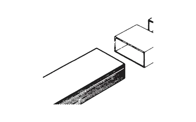 Wallair 20200110 Fladkanals-ventilationssystem 100 Firkantrør