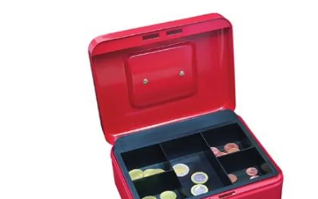 Wedo Cash Box Size 2 - Rød