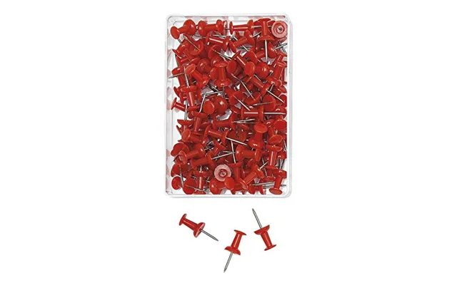 Wedo Pin Board-nåle - Rød