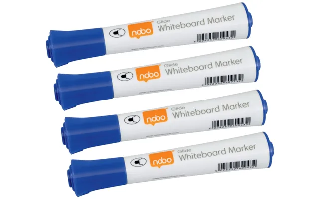 Whiteboardmarker Glide Rund Nobo Blå 10