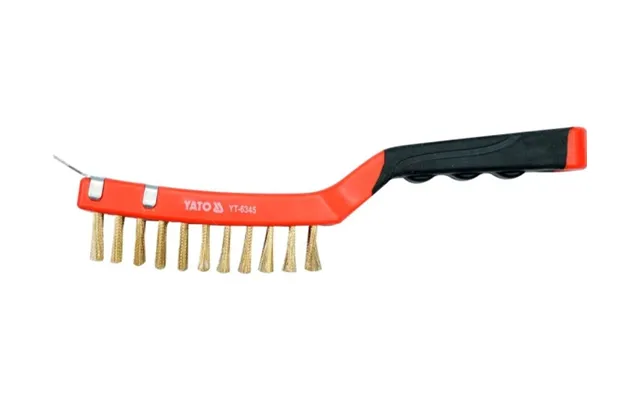 Wire Brush Plastic.r. 4-row - Scraper