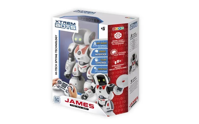 Xtrem Bots Spionrobotten James