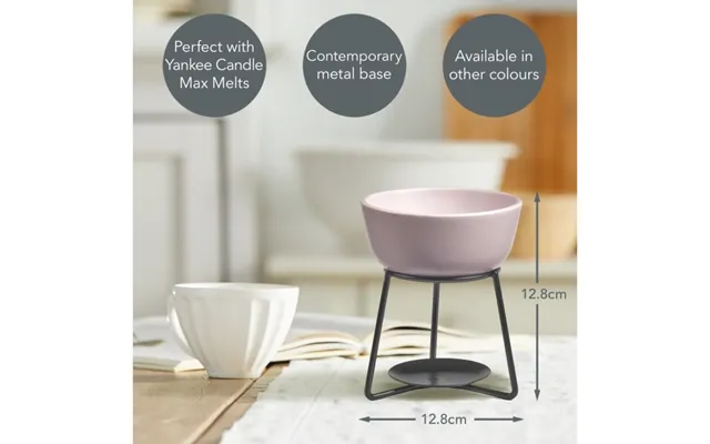 Yankee Candle Yc Pebble Melt Warmer Grå