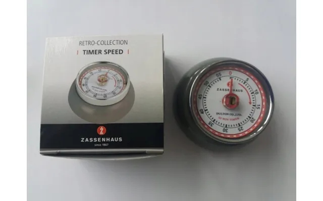 Zassenhaus Timer Speed Cool Grey