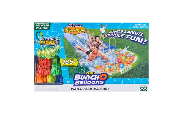 Zuru Bunch O Balloons Water Slide Double Lane