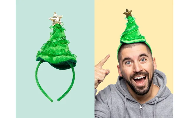 Diadem Med Lysende Juletræ