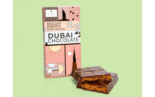 Dubai Chokolade Biscoff - Knafeh & Milk Chocolate