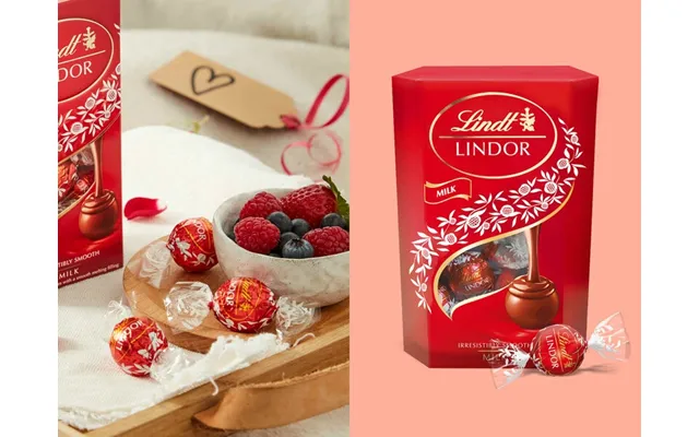 Lindt Lindor Cornet 500 Gram - Mælkechokolade